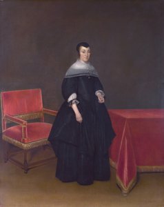Hermanna van der Cruysse (1615 - 1705), esposa de Abraham van Suchtelen (1600 - 1661) de Gerard ter Borch